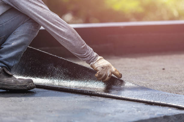 Professional Waterproofing technician working in Hauppauge, NY